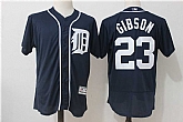 Detroit Tigers #23 Kirk Gibson Navy Blue Flexbase Jersey,baseball caps,new era cap wholesale,wholesale hats